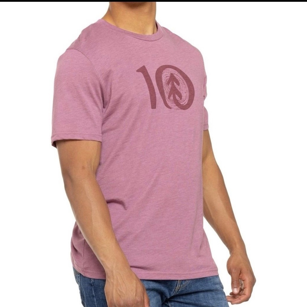 Men’s TenTree Woodgrain T-Shirt Cotton Shirt